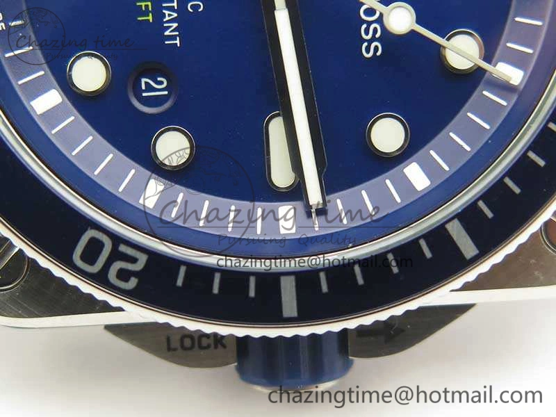Versatile BR 03-92 Diver SS RDF 1:1 Best Edition Blue Dial On Rubber Strap MIYOTA9015 (Free Nylon Strap) 5189