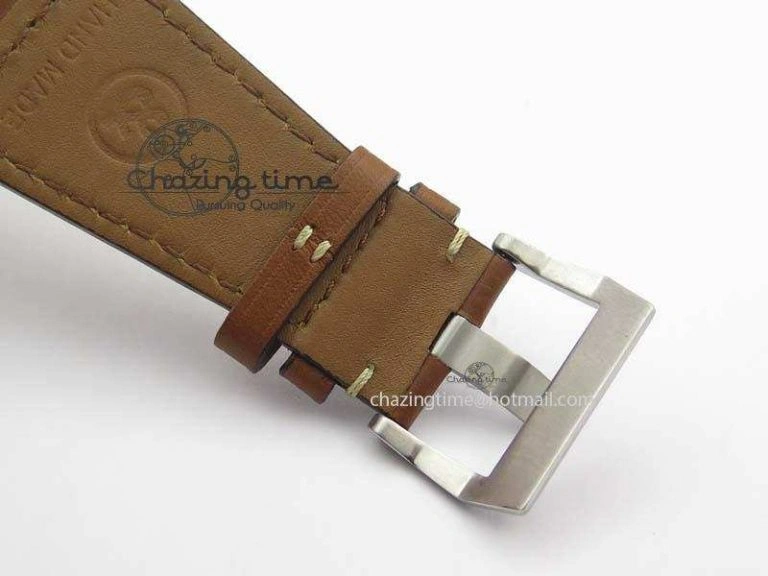 BR 03-92 Golden Heritage SS Black Dial On Brown Leather Strap MIYOTA Comfortable 5230