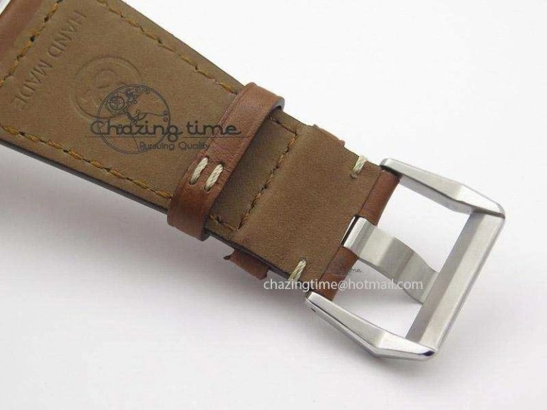 Practical BR 03-92 Golden Heritage SS ZF 1:1 Best Edition On Brown Leather Strap MIYOTA 5244