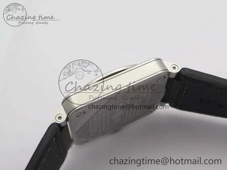 BR 03-92 Horolum Satin Polished Steel Gray Dial On Leather Strap MIYOTA 9015 (Free Nylon Strap) V FreshLook 5203