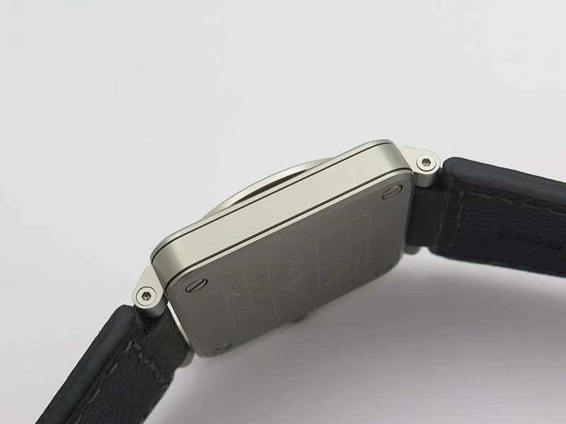 SunProtective BR 03-92 Horolum Satin-Polished Steel Gray Dial On Leather Strap MIYOTA 9015 (Free Nylon Strap) 5209