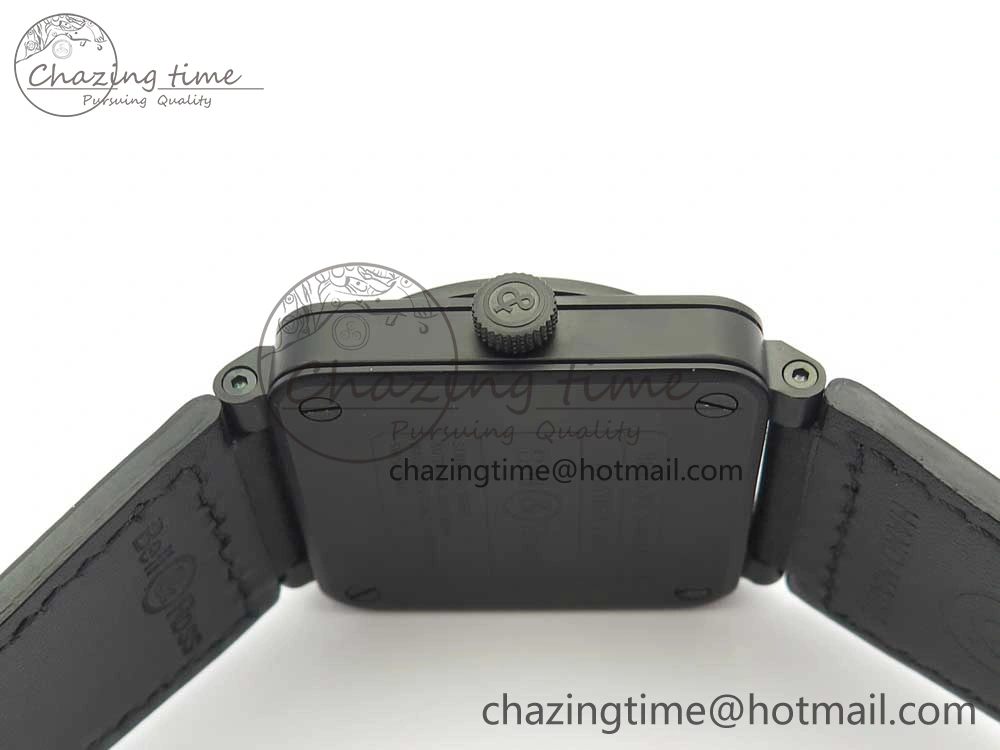 Lightweight BR 03-92 PVD 1:1 Best Edition Black Apes Dial on Black Rubber Strap MIYOTA 9015 V 5178