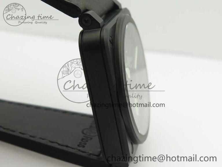 Lightweight BR 03-92 PVD 1:1 Best Edition Black Apes Dial on Black Rubber Strap MIYOTA 9015 V 5178