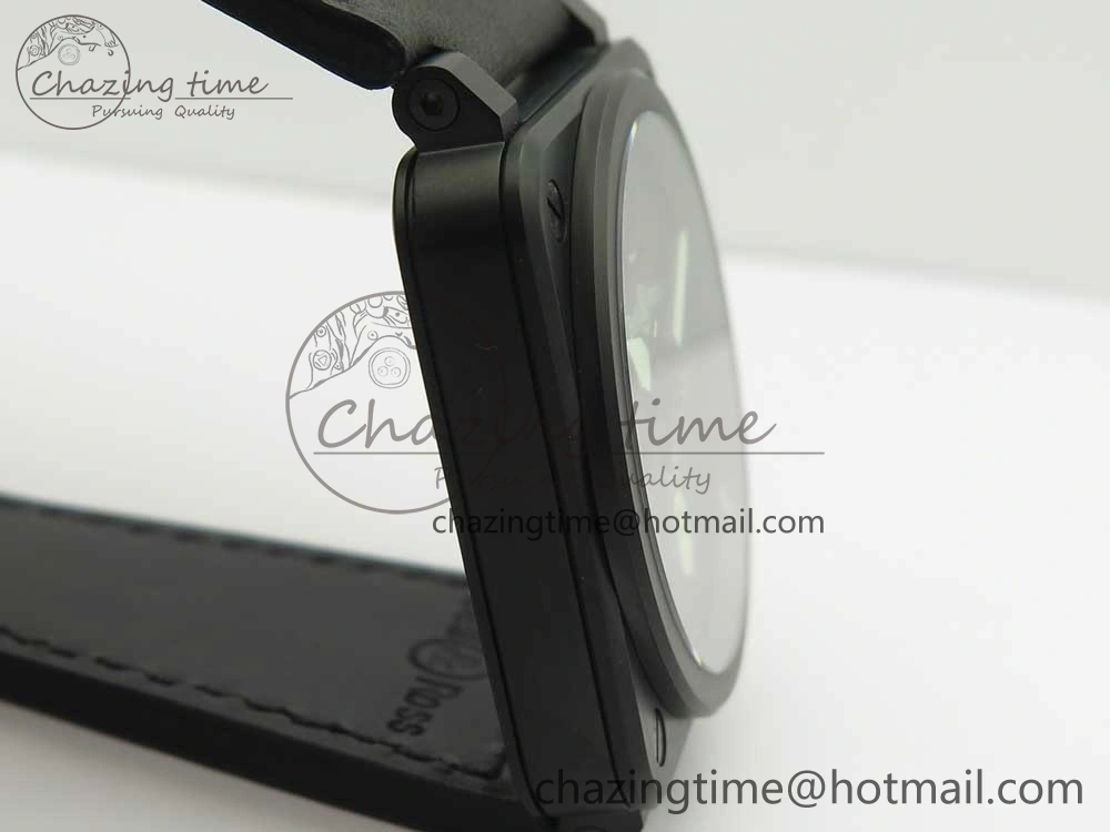 Lightweight BR 03-92 PVD 1:1 Best Edition Black Apes Dial on Black Rubber Strap MIYOTA 9015 V 5178