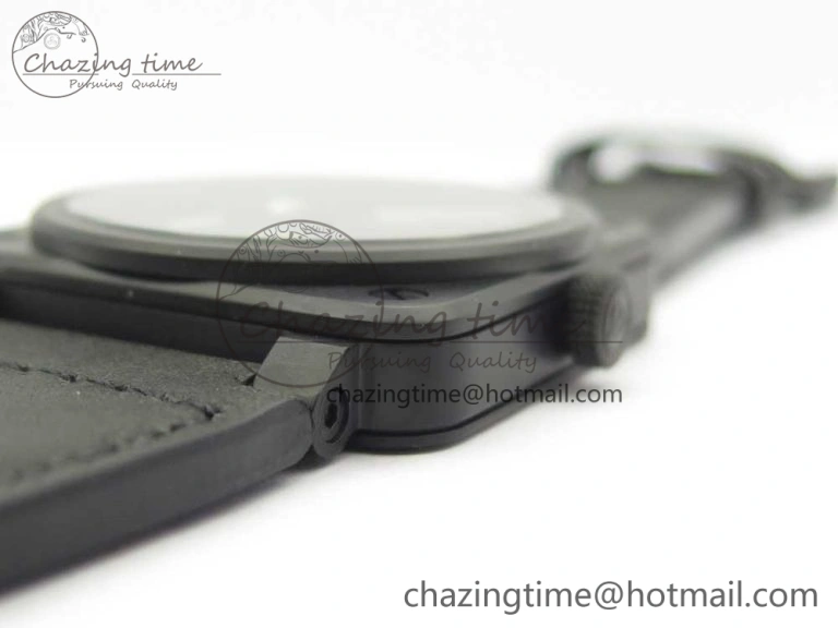 Lightweight BR 03-92 PVD 1:1 Best Edition Black Apes Dial on Black Rubber Strap MIYOTA 9015 V 5178