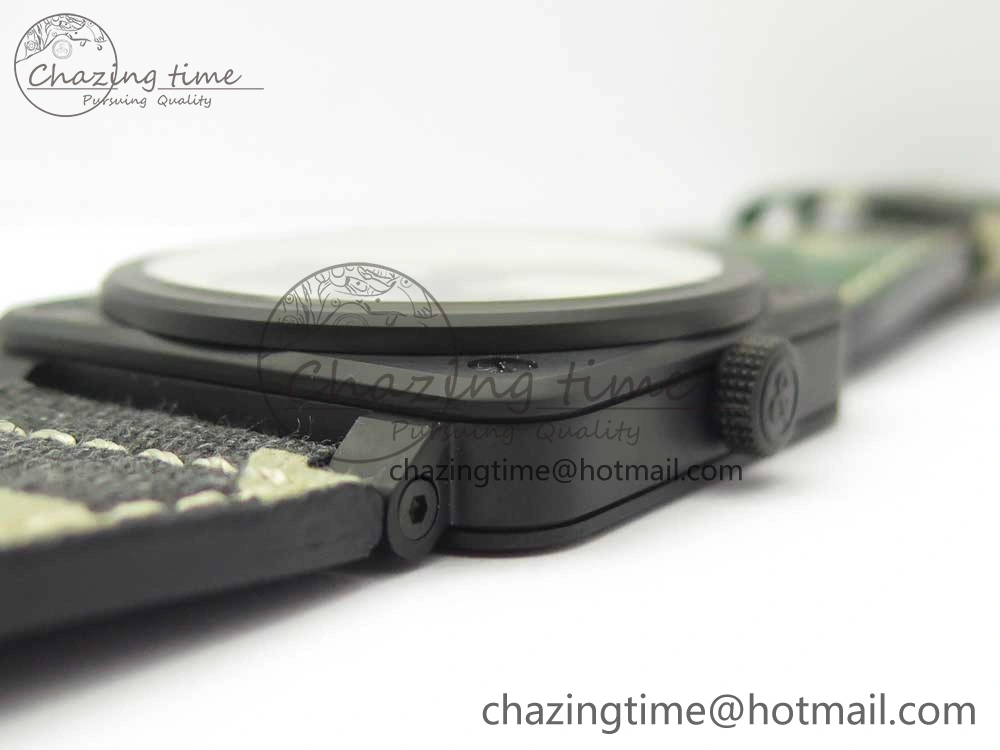 BR 03-92 PVD 1:1 Best Edition Camouflage Apes Dial on Camouflage Nylon Strap MIYOTA 9015 V Practical 5176