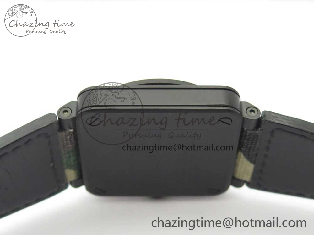 BR 03-92 PVD 1:1 Best Edition Camouflage Apes Dial on Camouflage Nylon Strap MIYOTA 9015 V Practical 5176