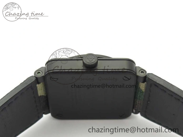 BR 03-92 PVD 1:1 Best Edition Camouflage Apes Dial on Camouflage Nylon Strap MIYOTA 9015 V Practical 5176