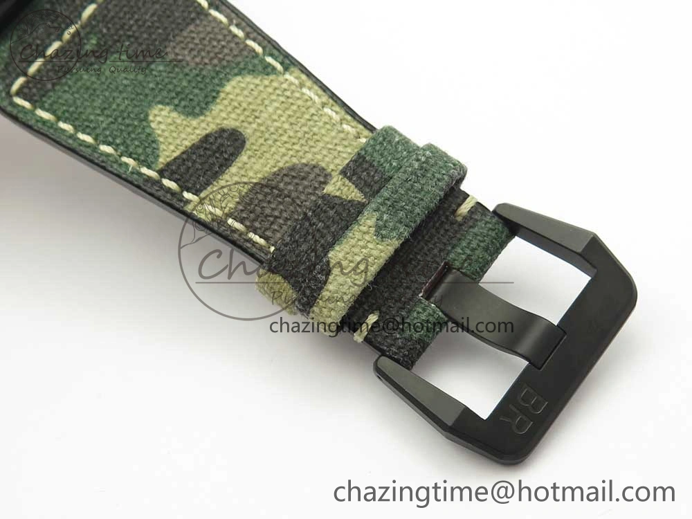 BR 03-92 PVD 1:1 Best Edition Camouflage Apes Dial on Camouflage Nylon Strap MIYOTA 9015 V Practical 5176