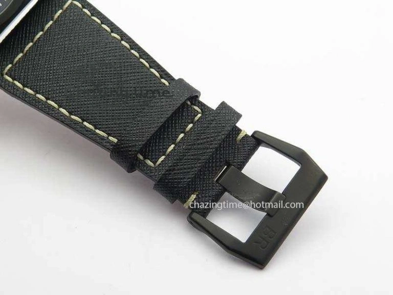 Packable BR 03-92 PVD Case Black Dial 42.5mm On Leather Strap MIYOTA 9015 V 5229