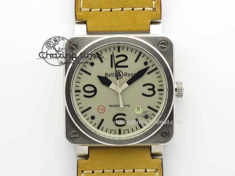BR 03-92 PVD Case Black Dial Blue Number 42.5mm On Rubber Strap MIYOTA 9015 V AllSeason 5247