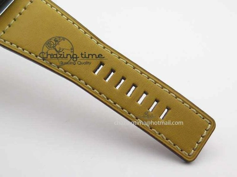 BR 03-92 PVD Case Cream Dial 42.5mm On Leather Strap MIYOTA 9015 V Fashionable 5236