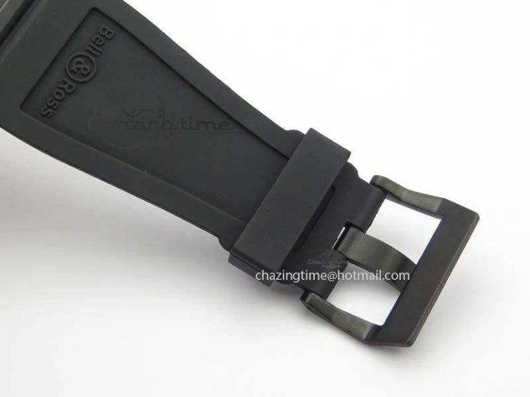 FlexibleFit BR 03-92 PVD Case V2 42.5mm Gray Dial On Rubber Strap MIYOTA 5223