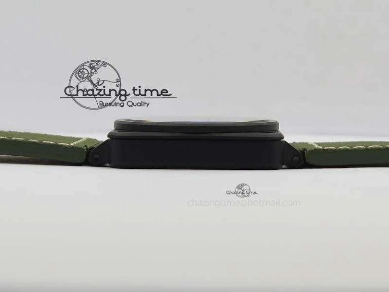 FlexibleFit BR 03-92 PVD Case V2 42.5mm Green Dial On Canvas Strap MIYOTA 5225