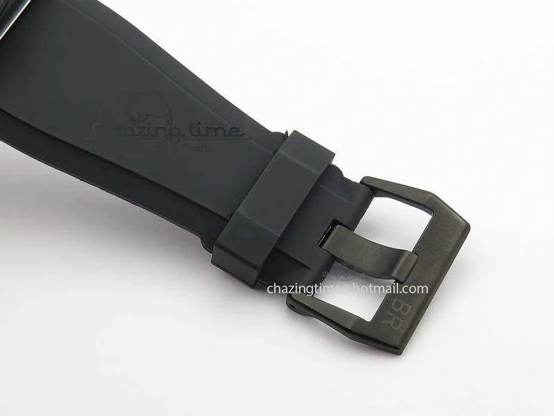 BR 03-92 PVD Case V2 42.5mm Green Dial On Rubber Strap MIYOTA Comfortable 5222
