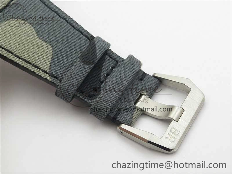 Functional BR 03-92 SS 1:1 Best Edition Gray Camouflage Apes Dial on Camouflage Strap MIYOTA 9015 V 5168