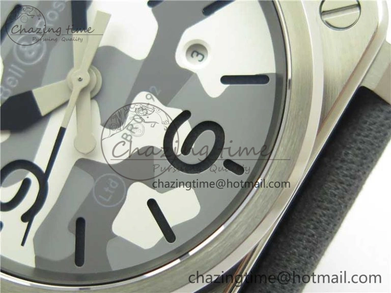 Functional BR 03-92 SS 1:1 Best Edition Gray Camouflage Apes Dial on Camouflage Strap MIYOTA 9015 V 5168