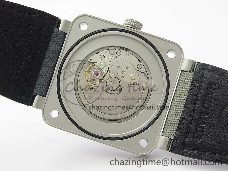 Functional BR 03-92 SS 1:1 Best Edition Gray Camouflage Apes Dial on Camouflage Strap MIYOTA 9015 V 5168