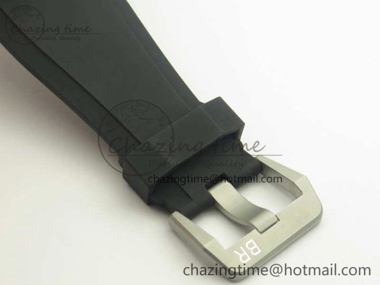 BR 03-92 SS 42.5mm Cream Dial On Rubber Strap MIYOTA9015 V Resilient 5188