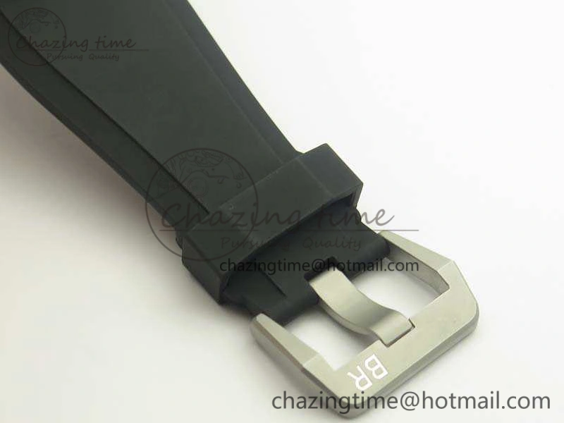 BR 03-92 SS 42.5mm Cream Dial On Rubber Strap MIYOTA9015 V Resilient 5188
