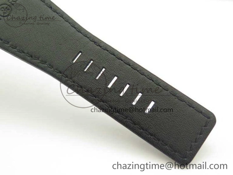 TopPick BR 03-92 SS 42.5mm Green Camouflage Dial On Leather Strap MIYOTA9015 V 5193