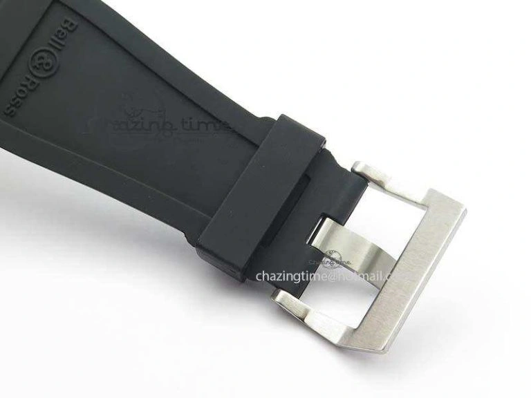 Trendy BR 03-92 SS Black Dial 30 LTD 42MM On Black Rubber Strap MIYOTA 5233
