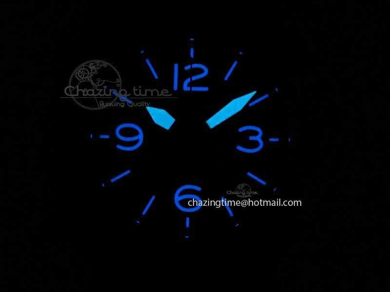 BR 03-92 SS Black Dial (Orange Sec Hand) 42MM On Black Rubber Strap MIYOTA Original 5234