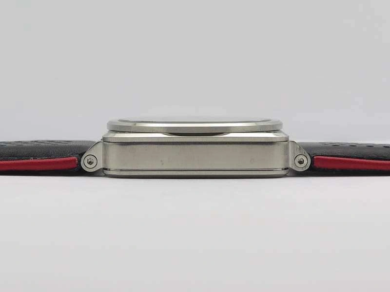BR 03-92 SS Case 42.5mm Skeleton Dial RG Markers On Leather Strap MIYOTA Neat 5207
