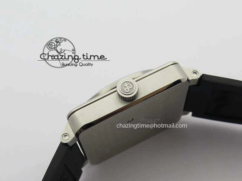 BR 03-92 SS Case V2 42.5mm Black Dial FAYETTE On Rubber Strap MIYOTA Flexible 5224