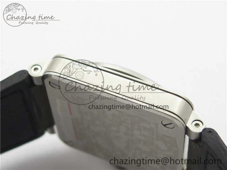 BR 03-92 SS Case V3 Best Edition Black Dial on Brown Leather Strap MIYOTA DailyWear 5173