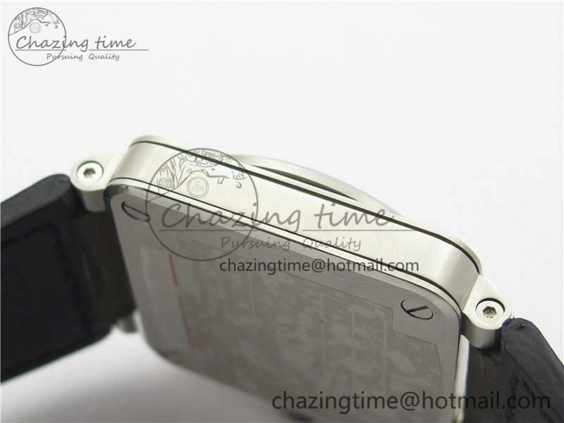 BR 03-92 SS Case V3 Best Edition Black Dial on Brown Leather Strap MIYOTA DailyWear 5173