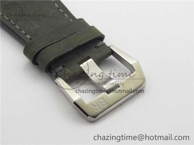 BR 03-92 SS Case V3 Best Edition Black Dial on Brown Leather Strap MIYOTA DailyWear 5173