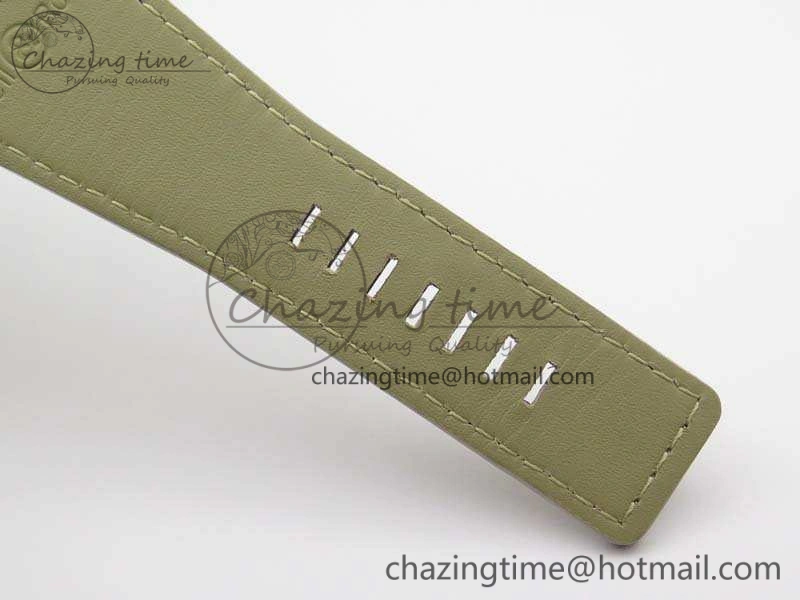 TopPick BR 03-92 SS Case V3 Cream Dial 42.5mm On Leather Strap MIYOTA 5200