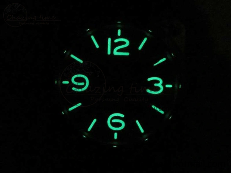 TopPick BR 03-92 SS Case V3 Cream Dial 42.5mm On Leather Strap MIYOTA 5200