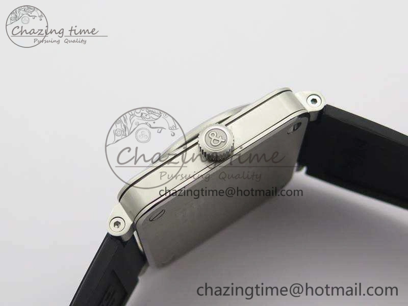 RelaxedFit BR 03-92 SS Case V3 Gray Dial 42.5mm On Rubber Strap MIYOTA 5199