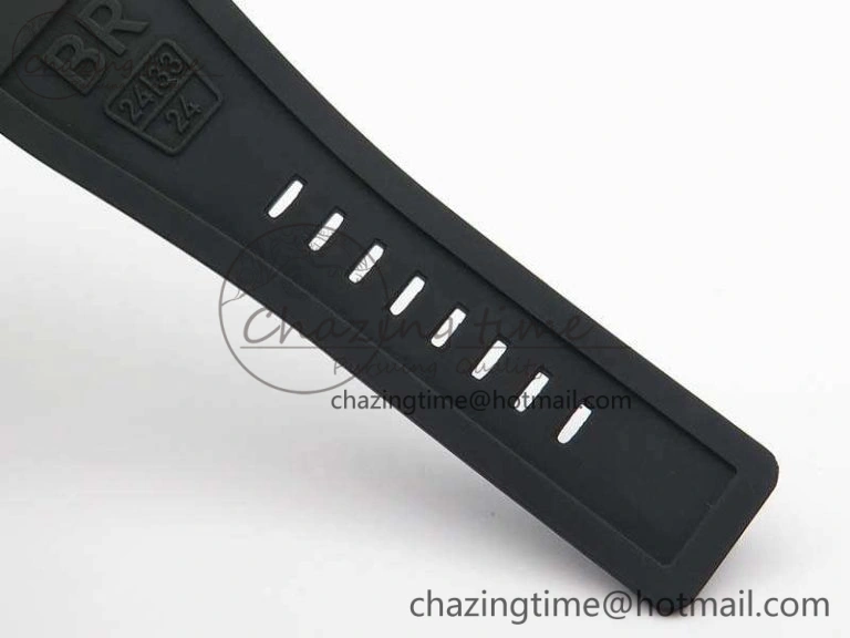 RelaxedFit BR 03-92 SS Case V3 Gray Dial 42.5mm On Rubber Strap MIYOTA 5199