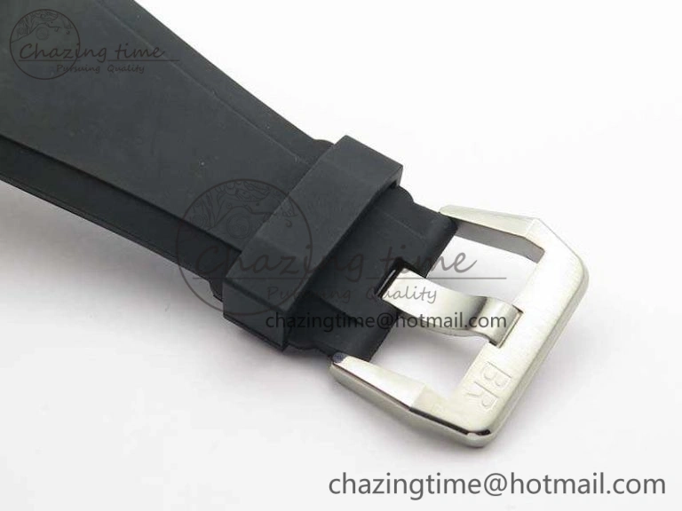 RelaxedFit BR 03-92 SS Case V3 Gray Dial 42.5mm On Rubber Strap MIYOTA 5199
