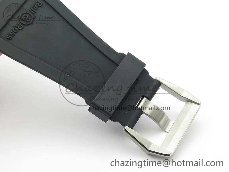 RelaxedFit BR 03-92 SS Case V3 Gray Dial 42.5mm On Rubber Strap MIYOTA 5199