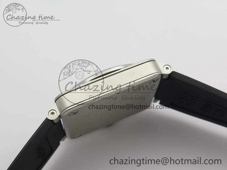 Contemporary BR 03-92 SS Dark Gray Dial 42.5mm On Rubber Strap MIYOTA 9015 V 5212