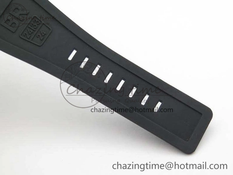 Contemporary BR 03-92 SS Dark Gray Dial 42.5mm On Rubber Strap MIYOTA 9015 V 5212
