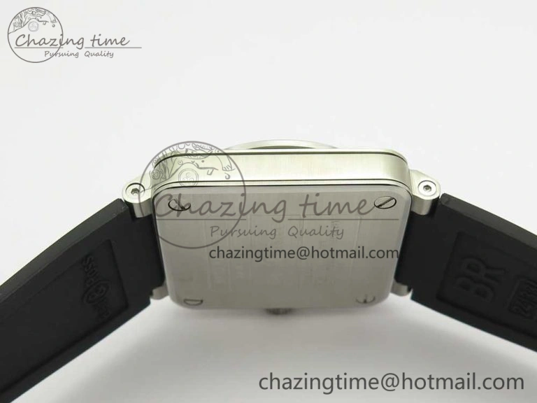 Packable BR 03-92 Steel 1:1 Best Edition Black Apes Dial on Black Rubber Strap MIYOTA 9015 V 5181