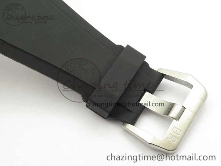 Packable BR 03-92 Steel 1:1 Best Edition Black Apes Dial on Black Rubber Strap MIYOTA 9015 V 5181