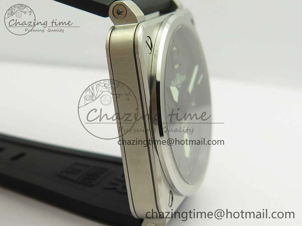 Packable BR 03-92 Steel 1:1 Best Edition Black Apes Dial on Black Rubber Strap MIYOTA 9015 V 5181