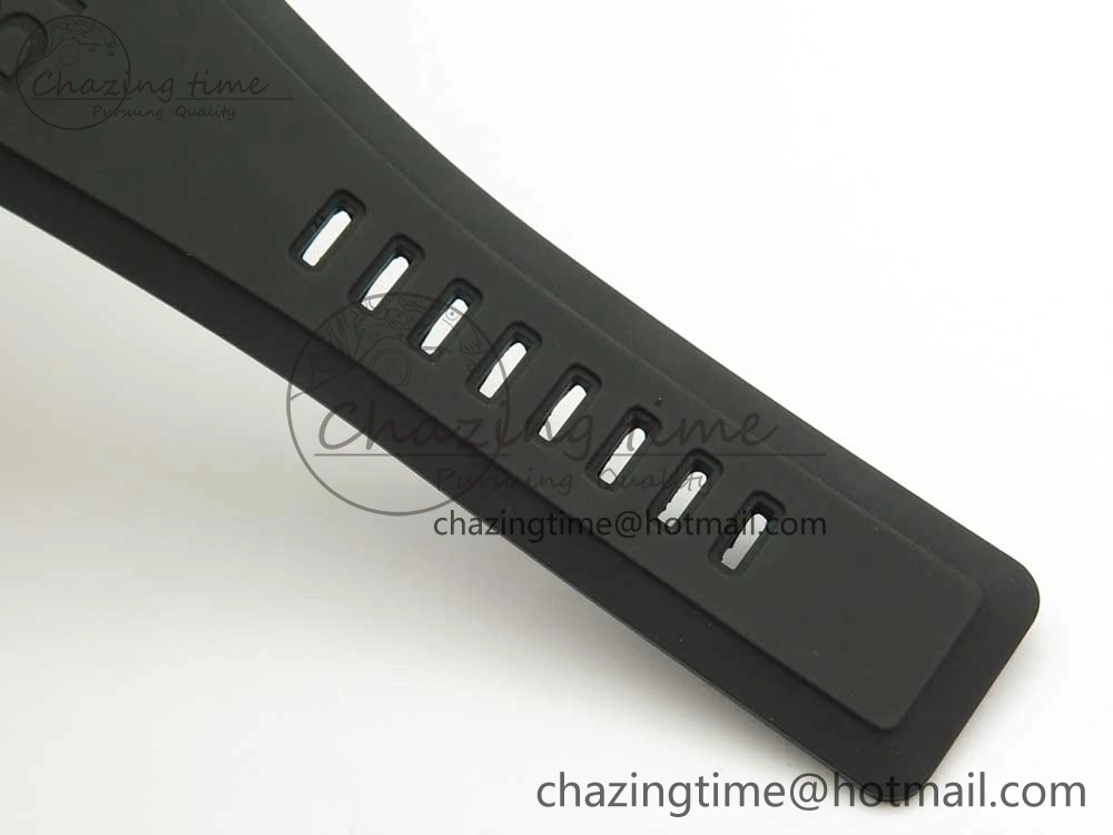 BR 03-94 Chrono PVD Black Dial White Markers on Black Rubber Strap A7750 (Free Nylon Strap) Chic 4870