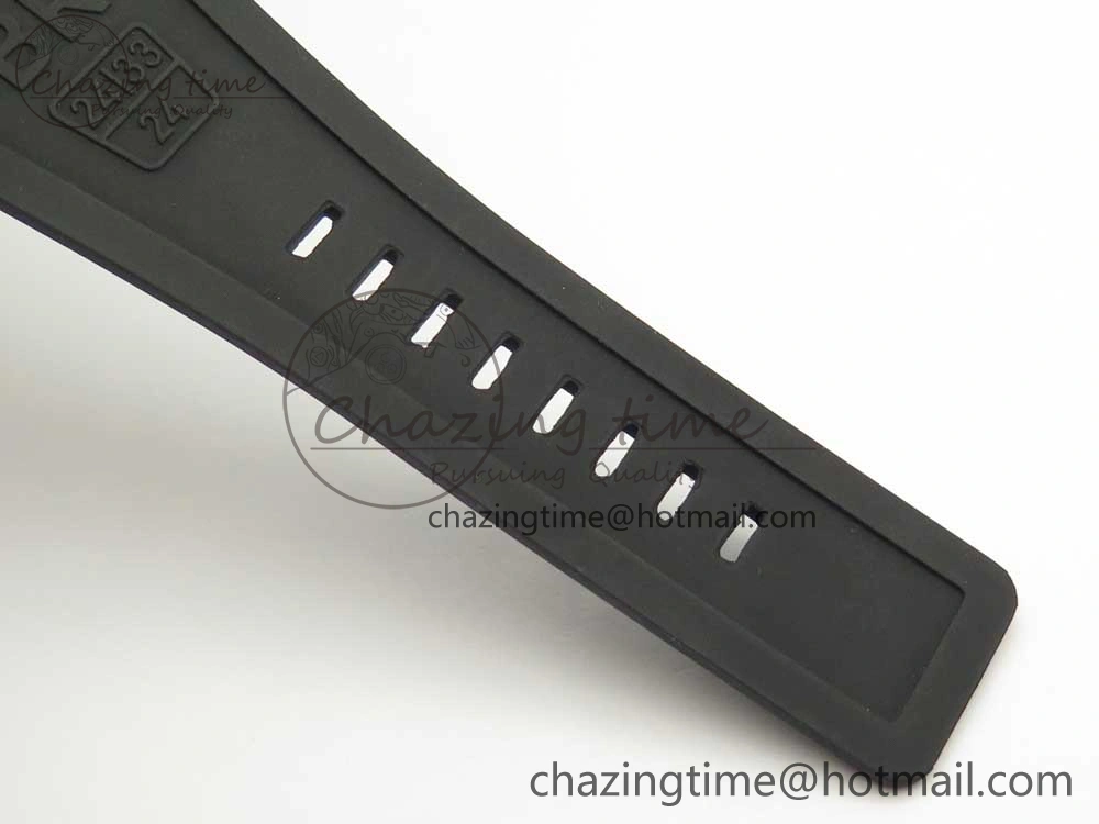 BR 03-94 Chrono PVD Black Dial White Markers on Black Rubber Strap A7750 (Free Nylon Strap) Chic 4870