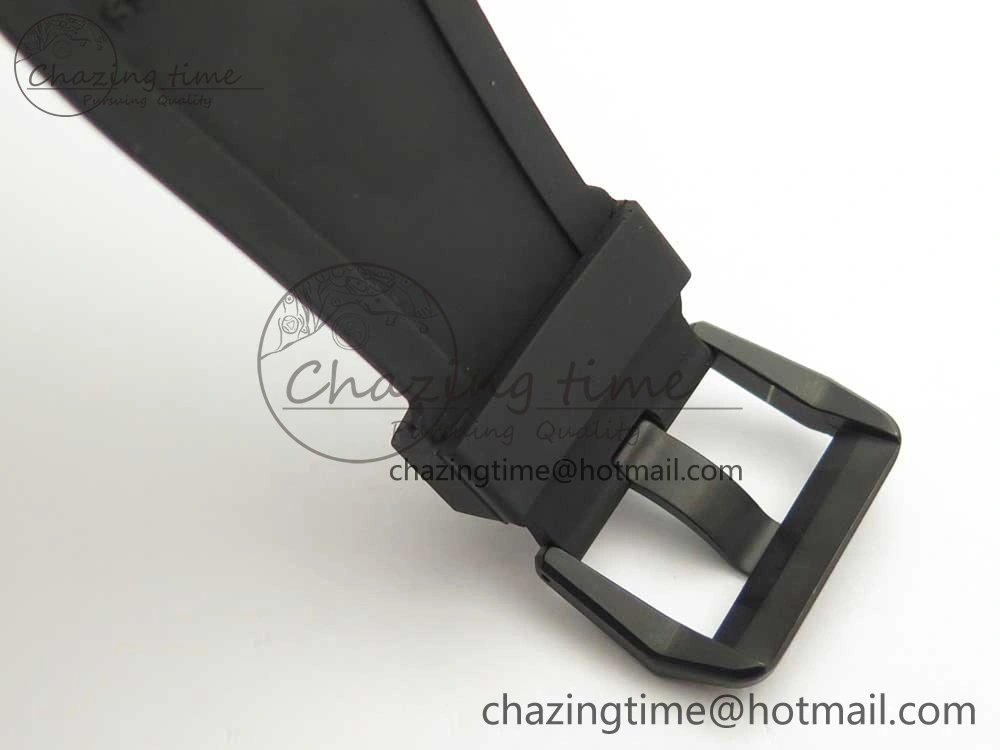 BR 03-94 Chrono PVD Black Dial White Markers on Black Rubber Strap A7750 (Free Nylon Strap) Chic 4870