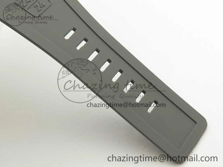 BR 03-94 Chrono PVD Gray Dial Black Markers on Gray Rubber Strap A7750 (Free Nylon Strap) Functional 4871