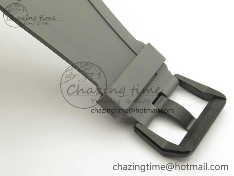 BR 03-94 Chrono PVD Gray Dial Black Markers on Gray Rubber Strap A7750 (Free Nylon Strap) Functional 4871