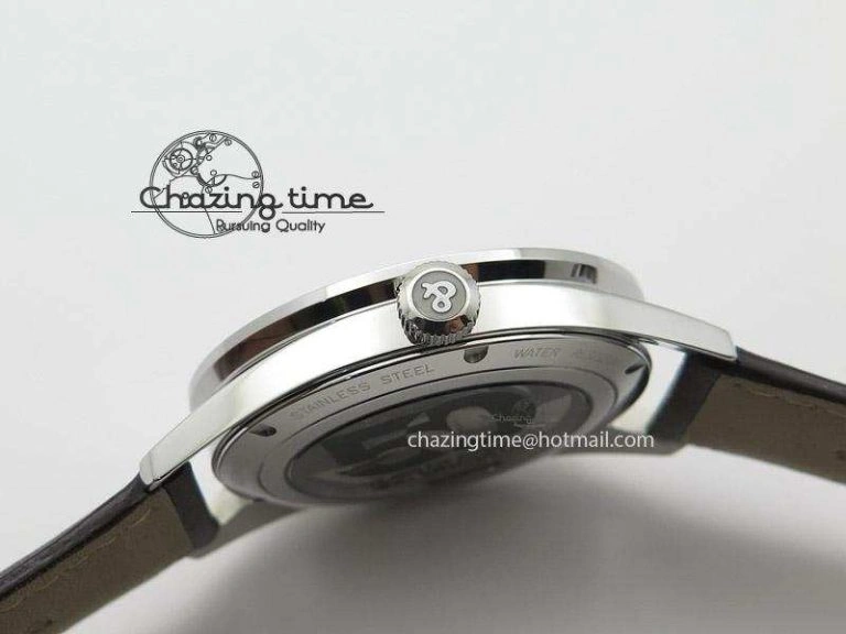 BR 123 Falcon Best Edition On Dark Brown Leather Strap Miyota Breathable 5251