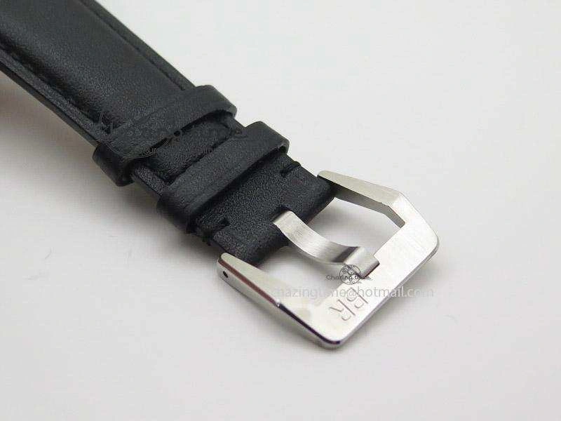BR 123 Sport Heritage Best Edition On Black Leather Strap Miyota Flexible 5250